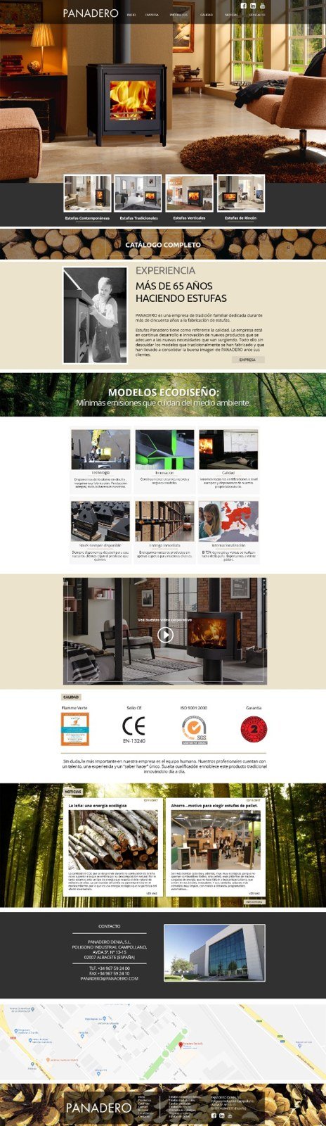 Panadero Denia · Diseño web