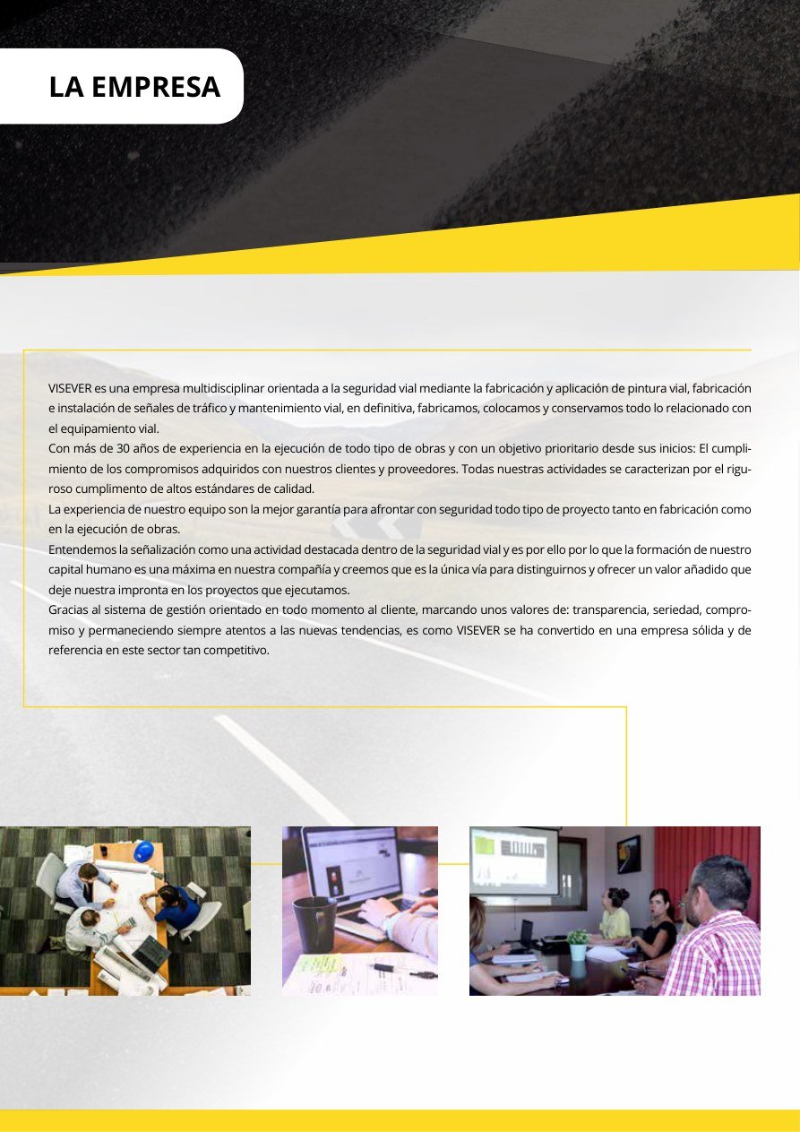 Visever · Catálogo de producto